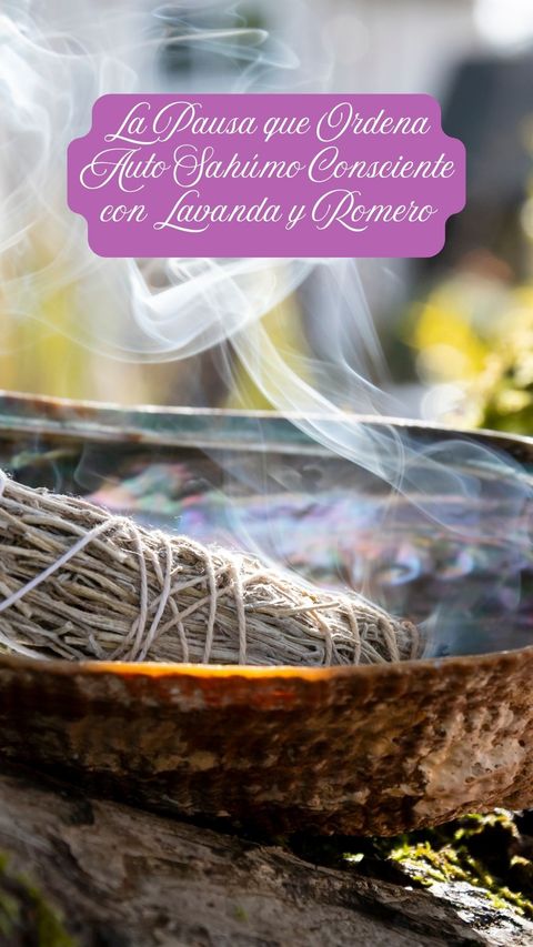 Autosahúmos. La Pausa que ordena.