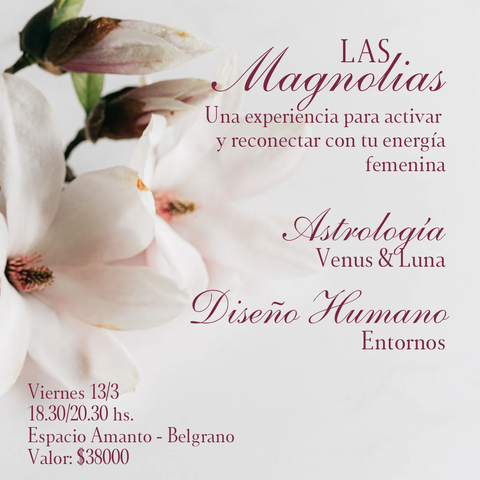 las magnolias   Presencial 