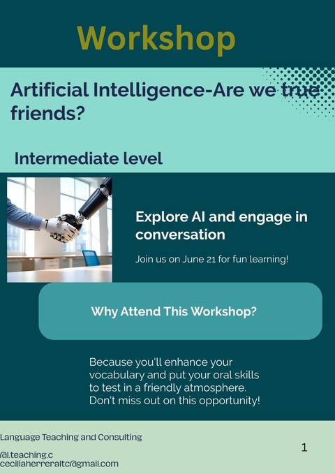 Artificial Intelligence: our true friend?