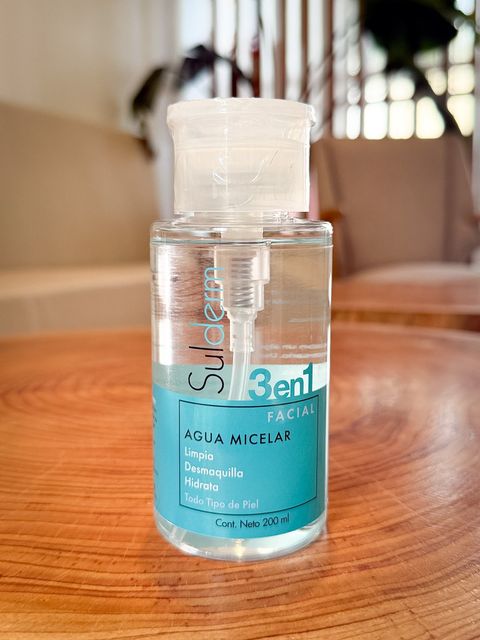 Agua micelar 3 en 1