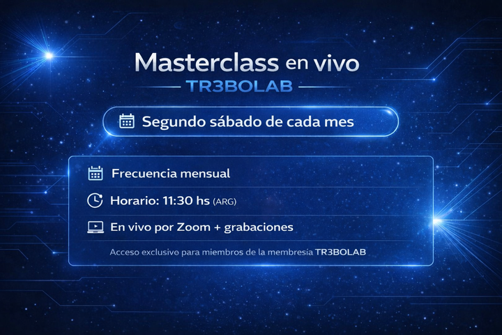 Masterclass en vivo TR3BOLAB