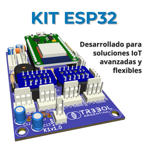 KIT DE DISEÑO ESP32 - IoT Avanzado