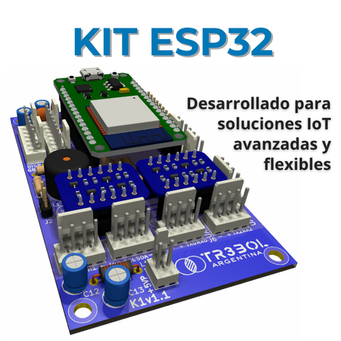 KIT DE DISEÑO ESP32 - IoT Avanzado 