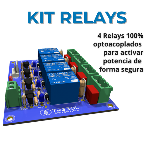 KIT RELAYS - Activa cargas de forma segura