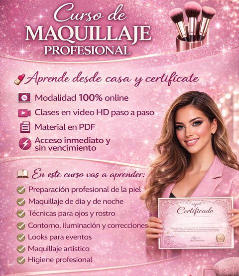 Curso de Maquillaje Profesional - Maquillaje online