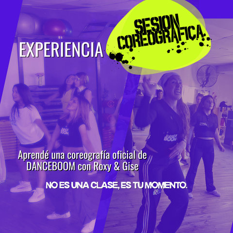 EXPERIENCIA SESIÓN COREOGRÁFICA 