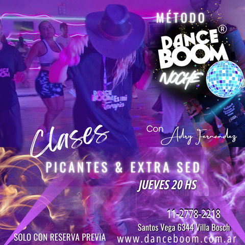 Clase Dance Boom Noche -Con Adry Fernandez