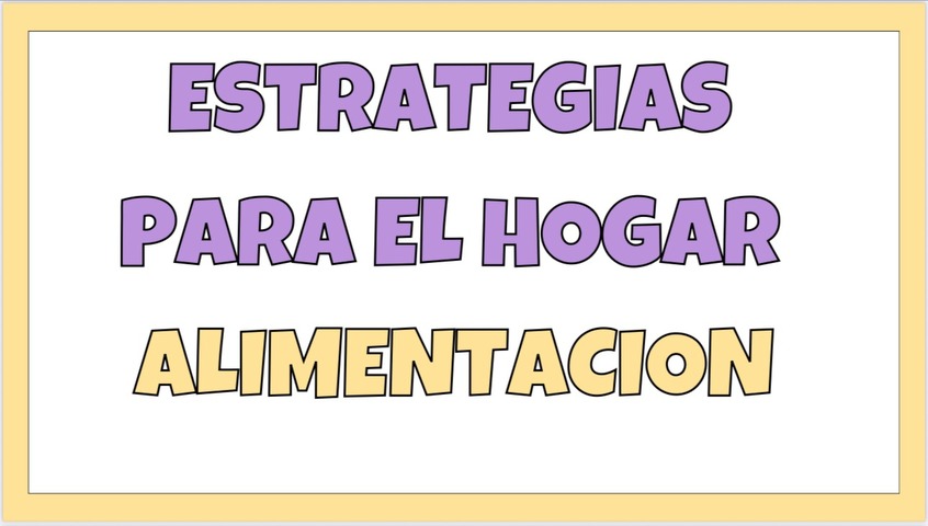 GUIAS ALIMENTACIÓN PARA FAMILIAS