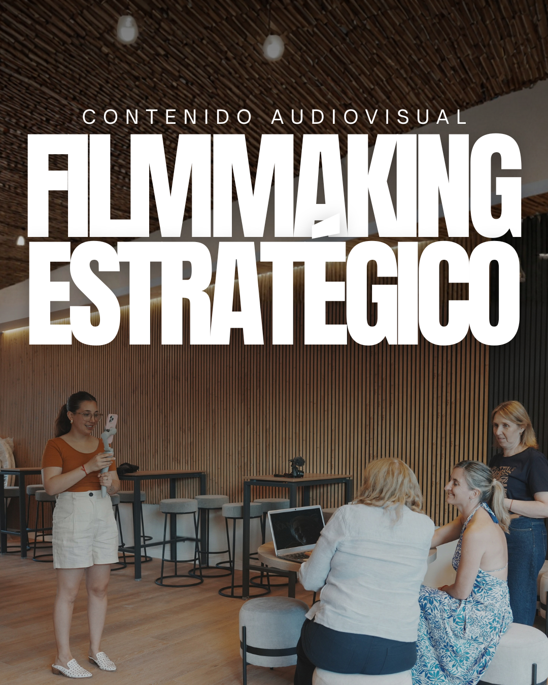 producción audiovisual, grabación de contenido