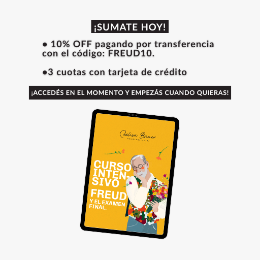 freud y el examen final. Psicoanálisis. 3 cuotas sin interés. Estudiantes de psicología. Psicología.