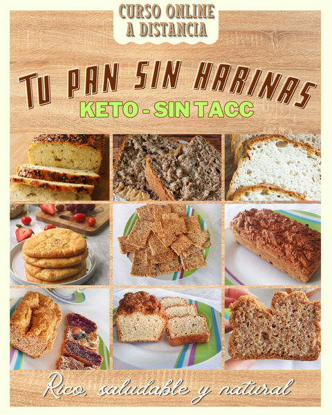 Tu Pan sin harinas |Keto - Sin tacc|