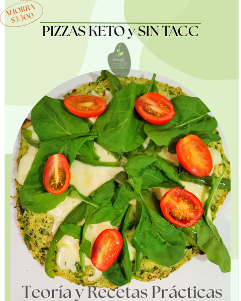 Pizzas Keto y Sin tacc