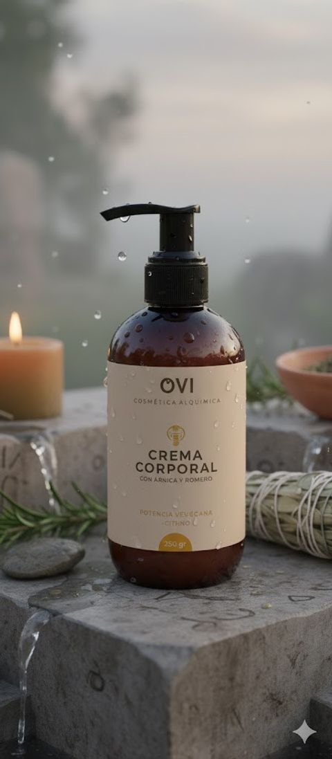 Crema corporal con romero