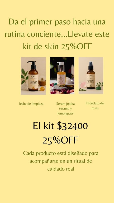Kit skincare primer paso hacia una rutina consciente