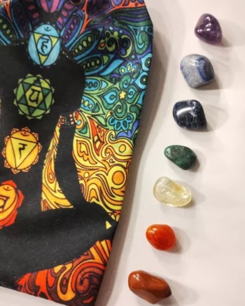 Set de cristales 7 chakras