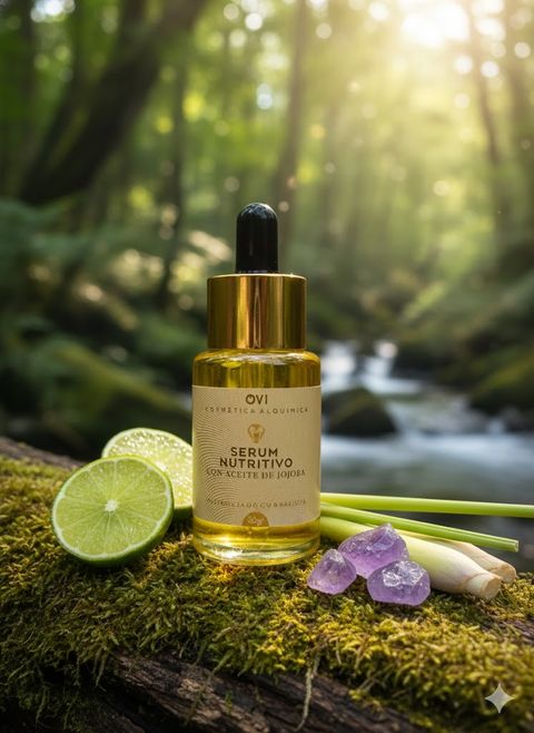 Sérum nutritivo con jojoba, sésamo y lemongrass