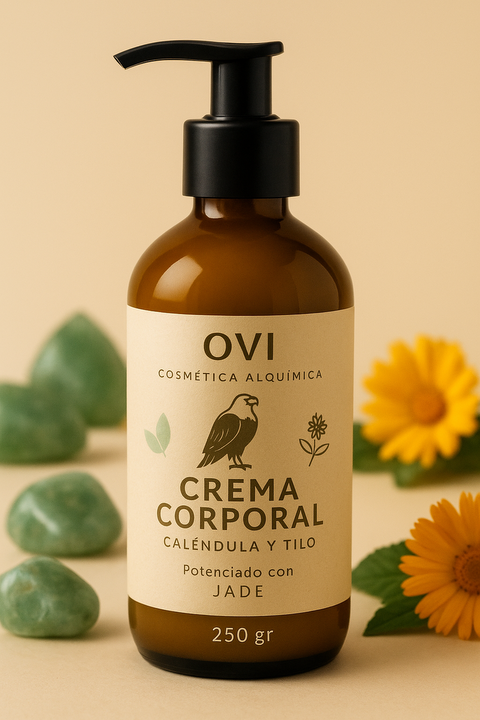 Crema corporal  con Caléndula