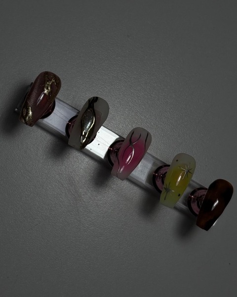 Nail art super faciles y en tendencia‍️ 