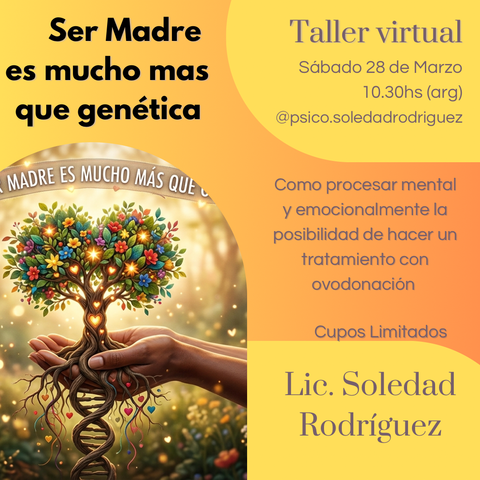 Ser Madre es mucho mas que genética. 