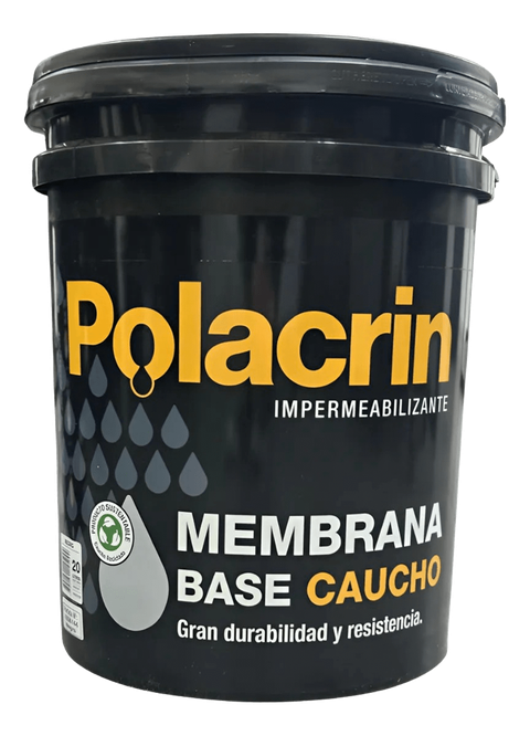 Membrana Caucho Polacrin 20L