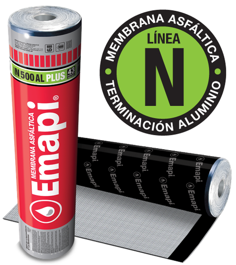 MEMBRANA N500 AL PLUS - ALUMINIO GOFRADO - 43 KG