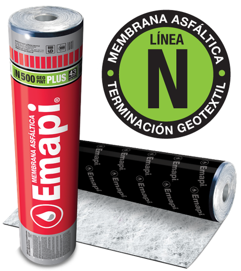MEMBRANA N500 GEO PINT PLUS - GEOTEXTIL DE POLIÉSTER - 43 KG