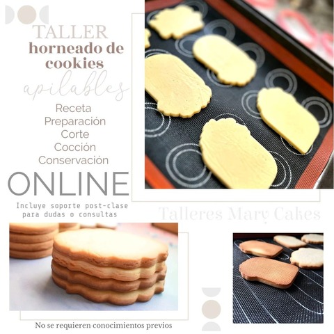 Curso online horneado galletas apliables 
