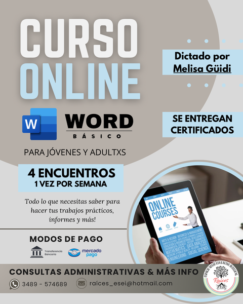 WORD Básico para principiantes