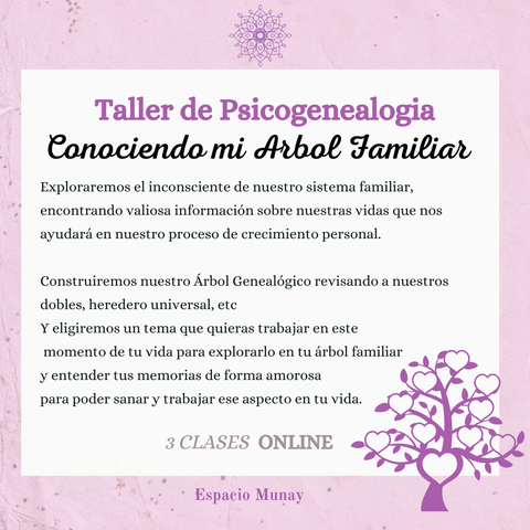 Taller de Arbol Genealogico