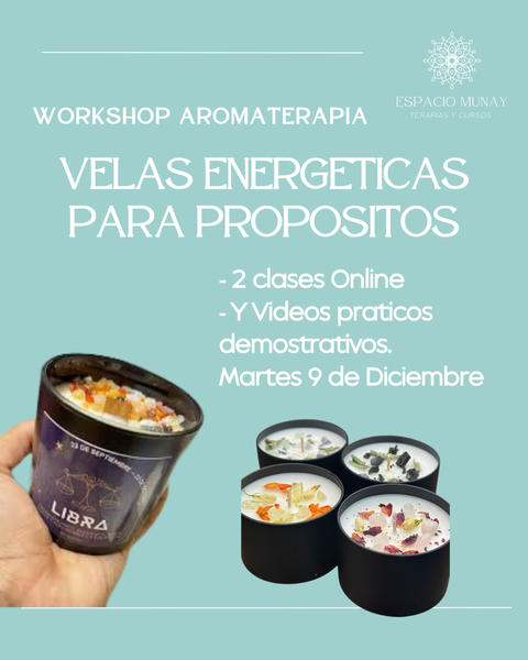 ✨ Workshop de Velas Energéticas para Propósitos ✨🔥