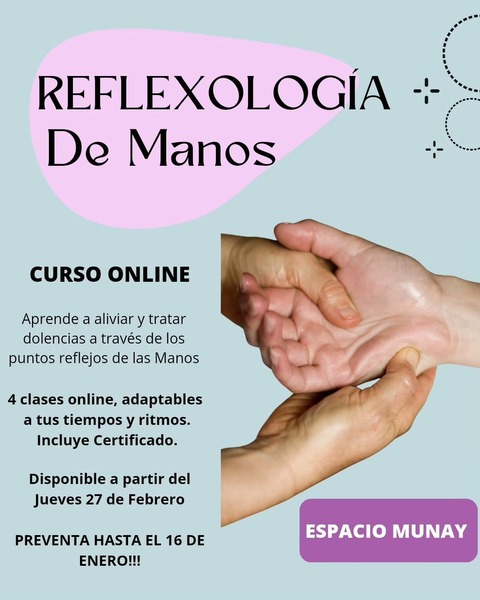 Reflexologia de Manos