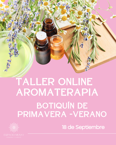 Taller Aromaterapia: Botiquin Primavera-Verano