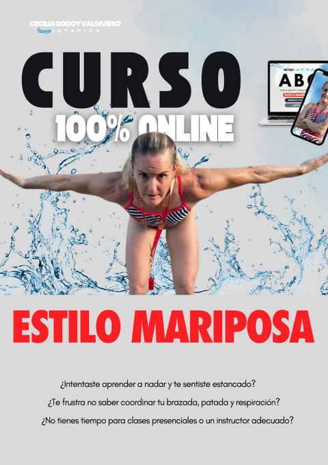 MÉTODO ABC PARA ENSEÑAR Y APRENDER A NADAR ESTILO MARIPOSA