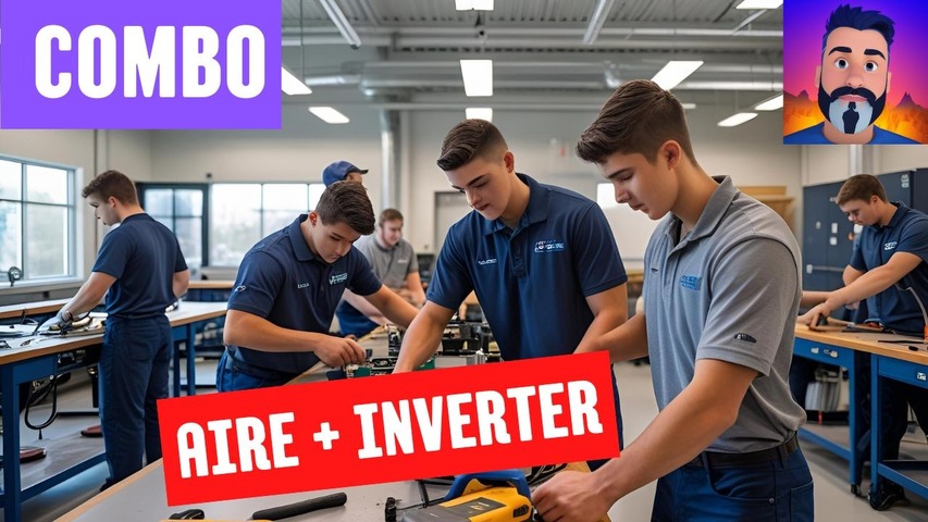 Combo aire + inverter