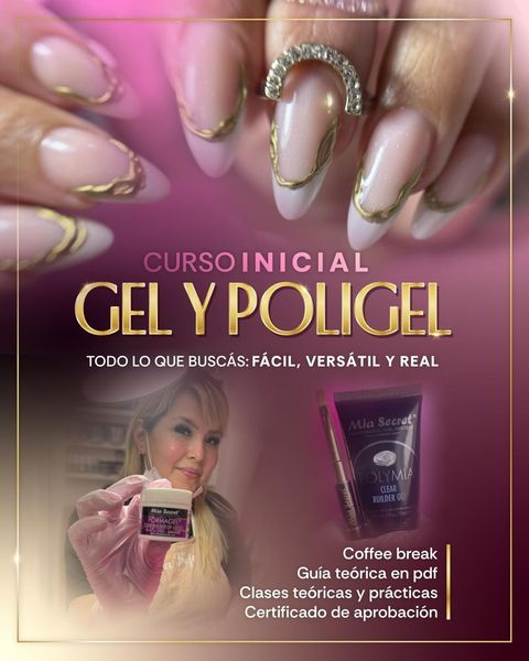 CURSO INICIAL DE GEL Y POLIGEL + MOLDES