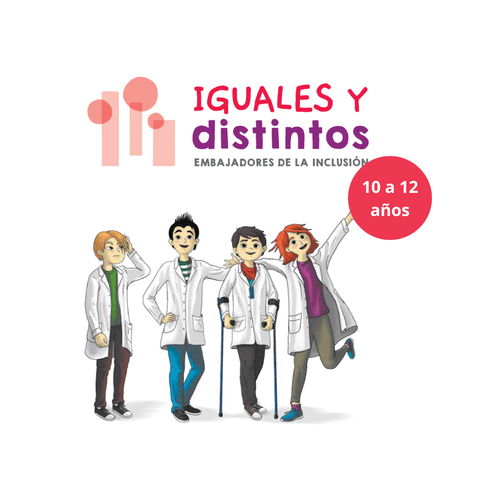 Iguales y distintos: Embajadores en la inclusión - libro 5to grado - (10-11 años)