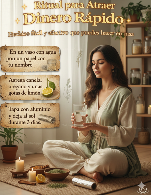 Ritual para Atraer Dinero Rápido y Abundancia en Solo 3 Días