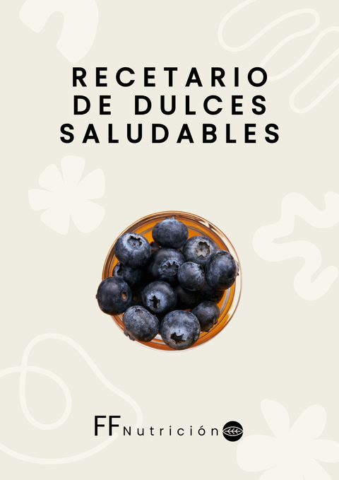 Recetario de Dulces Saludables