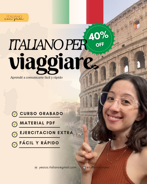 Italiano per viaggiare ️