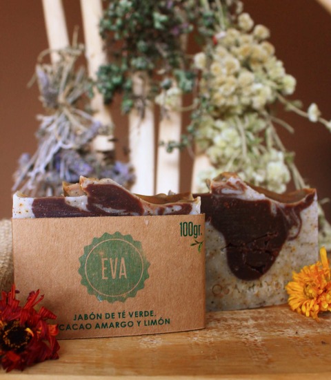 Eva: té verde, cacao amargo y limón
