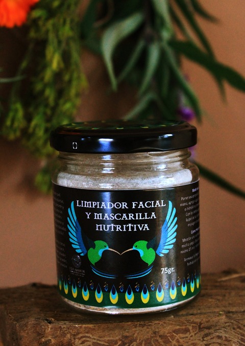 Polvos de limpieza facial