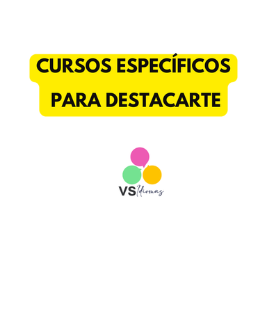 Cursos específicos para destacarte