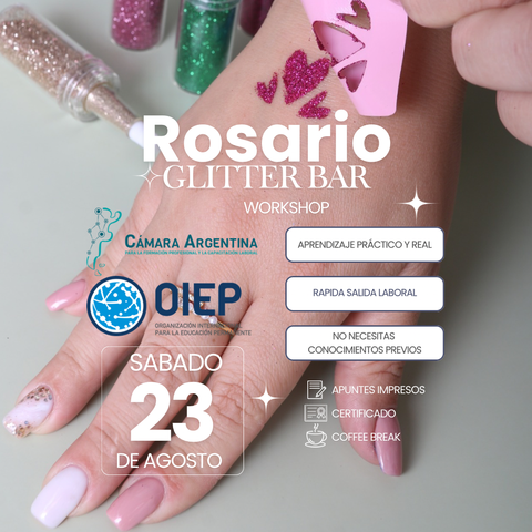 Rosario emprende con Glitter Bar