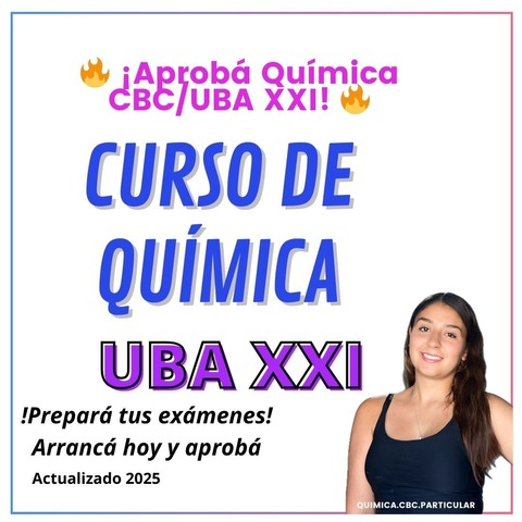 CURSO COMPLETO QUIMICA UBA XXI (Catedra única) 