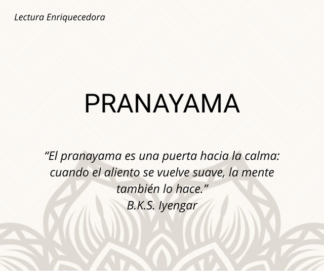 PRANAYAMA: El sagrado descanso en el pulso de la vida