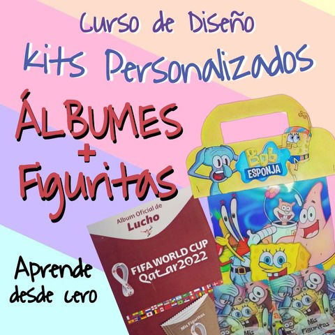 CREA KIT COMPLETO: Álbum Personalizado + Figuritas Temáticas