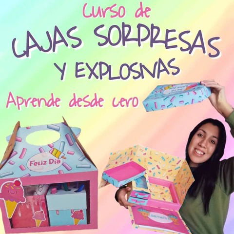 CAJAS SORPRESAS y EXPLOSIVAS