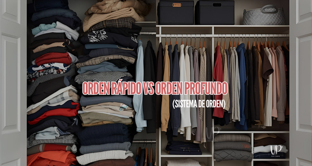 Orden rápido vs. orden profundo: lo que se acomoda en una tarde vs. lo que cambia la vida