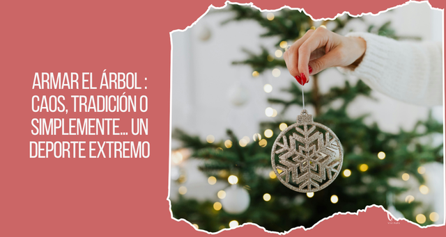 Armar el árbol: caos, tradición o simplemente… un deporte extremo