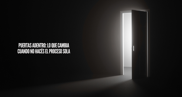 Puertas adentro: lo que cambia cuando no hacés el proceso sola